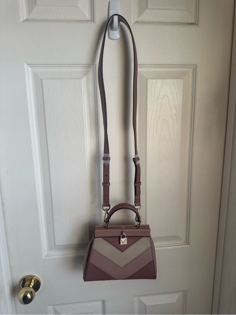 Michael Kors Gramercy Small Frame Satchel - Picture 3 of 5